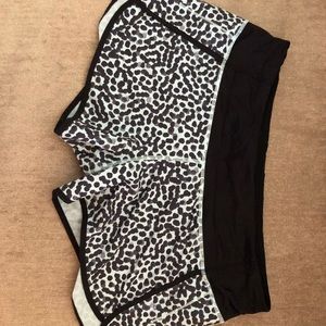 Lululemon speed shorts
